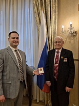 О вручении юбилейных медалей в Клайпеде